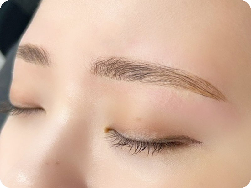 アイブロウ施術練習